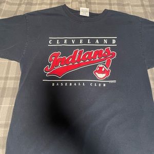 vintage 2004 cleveland indians t shirt M
